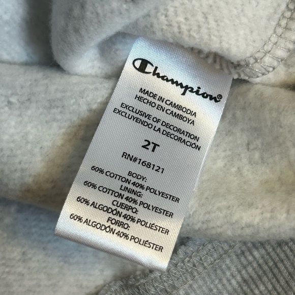 NWOT Champion Boy's Hoodie - Picture 7 of 8